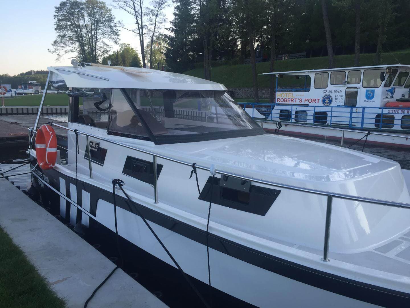 Nautika 830 port Wilkasy Giżycko